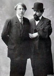 Caplet with his friend Debussy in the 1910s